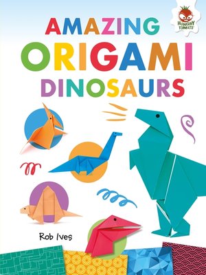 cover image of Amazing Origami Dinosaurs